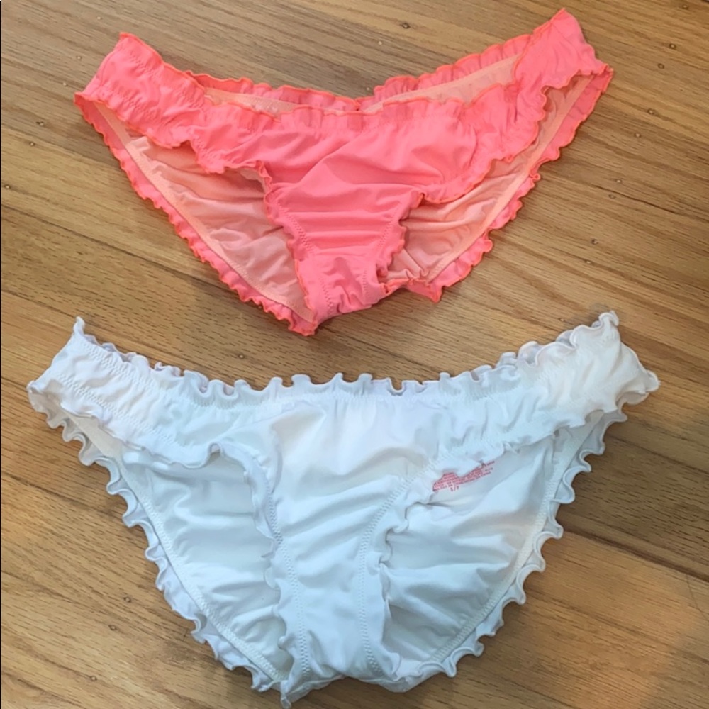 VS Ruffle Cheeky Bikini Bottoms